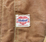 カーハート Carhartt 40年代 50年代 ハートタグ ダック カバーオール DUCK COVERALL JACKET ガチャポケ VINTAGE ヴィンテージ  40s 50s 40's 50's ジャケット ブラウン 103MT-2182