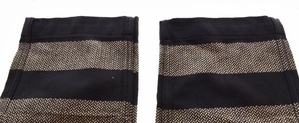 ウエストライド WESTRIDE ヘリンボーン ボーダー柄 パンツ ボトムスその他 ブラック 34 103MB-662