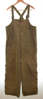 ミリタリー Military 40s US NAVY 米軍実物 N-1 デッキ パンツ USN 海軍 TALON ステンシル ジャングルクロス ウール NXsx65902 つなぎ・オーバーオール カーキ Mサイズ 103MB-454