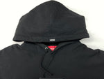 シュプリーム SUPREME Box Logo Hooded Sweatshirt ボックス ロゴ パーカー フーディ プルオーバー スウェットシャツ 刺繍 BLACK 黒 XL パーカ ワンポイント ブラック 104MT-643