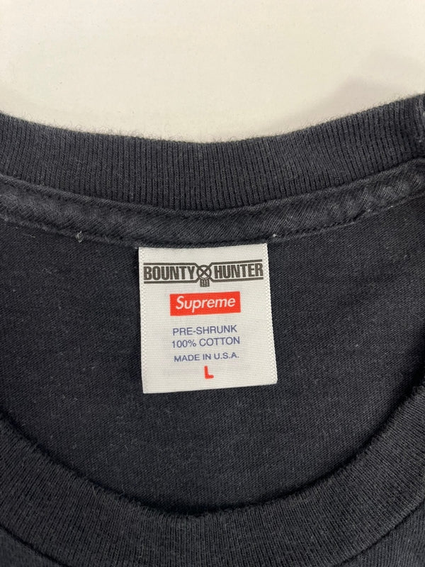 シュプリーム SUPREME Bounty Hunter バウンティハンター ロゴT 黒 Tシャツ ブラック Lサイズ 101MT-4429