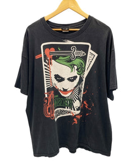 ヴィンテージ Vintage 00s 00's THE DARK KNIGHT JOKER THE DARK KNIGHT ジョーカー ムービーT 黒 半袖 2XL Tシャツ プリント ブラック 101MT-2489