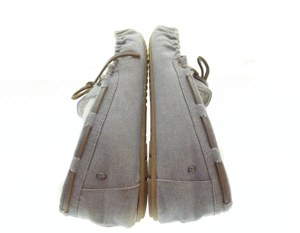 エミュー emu  AMITY DENIM ライトデニム モカシン スリッポン  W11352 レディース靴 モカシン グレー 103S-1201