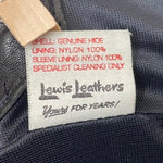 【曜日割引対象外】 ルイスレザー Lewis Leathers SUPER PHANTOM スーパーファントム シープスキン タイトフィット ジャケット ブラック 32サイズ 201MT-3444 VB