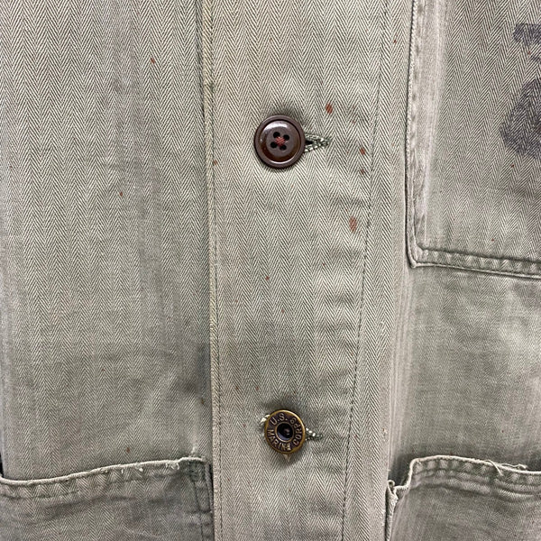 【曜日割引対象外】 ヴィンテージ vintage 40's USMC P-47 HBT ジャケット カーキ 201MT-3744 VB