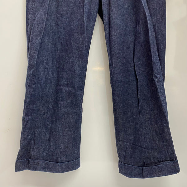 【曜日割引対象外】 アットラスト AT LAST & CO デニム トラウザーパンツ デニム ブルー 32サイズ 201MB-1000 VB