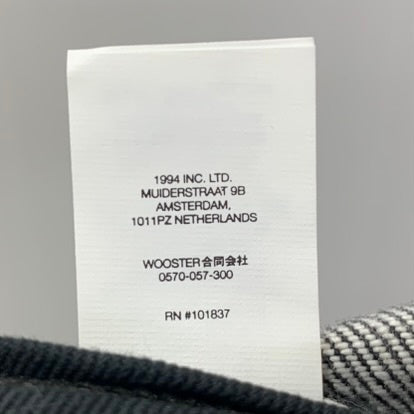 【中古】シュプリーム SUPREME 22SS ファット ティップ デニム キャンプ キャップ Fat Tip Jacquard Denim Camp Cap 帽子 メンズ帽子 ブラック 201goods-693