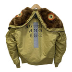 アヴィレックス AVIREX MA-1 リモデル REMODEL 783-4952053 ジャケット ブラウン 201MT-4646