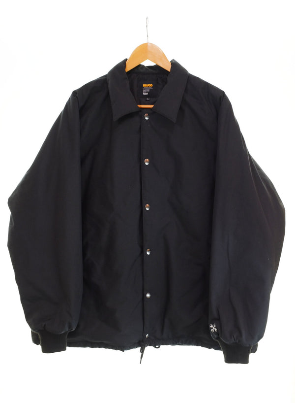 ブルコ BLUCO COACH JACKET コーチジャケット BLUCO WORK GARMENT ブルコワークガーメント黒 147-31-051 ジャケット ブラック LLサイズ 103MT-2430