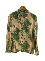 サンサーフ SUN SURF RAYON HAWAIIAN SHIRT “ISLAND PINEAPPLE” レーヨン アロハシャツ 緑 SS28785 長袖シャツ グリーン Lサイズ 101MT-4851