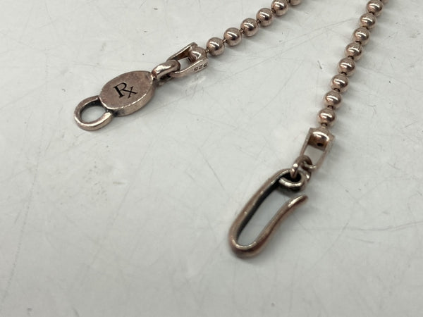 アンチドート Antidote ネックレス フック式 カットボール PX 銀 メンズジュエリー・アクセサリー ネックレス・ペンダント ロゴ シルバー 104A-14