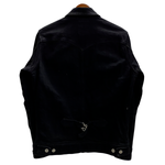 スカルフライト SKULL FLIGHT RIDERS STRETCH DENIM G JACKET ジャケット ブラック 40サイズ 201MT-4694