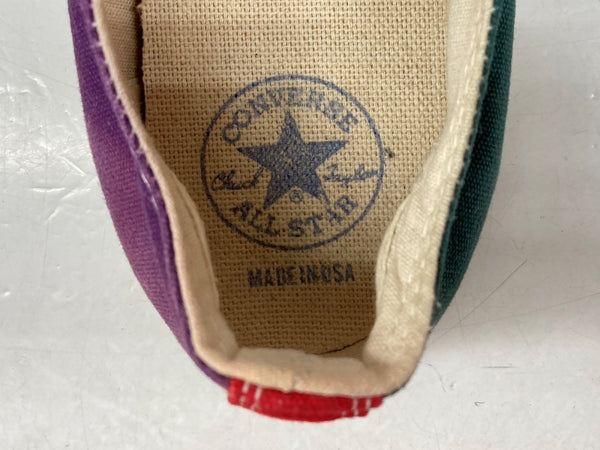 コンバース CONVERSE 90s ALL STAR LOW オールスターロー キャンバス クレイジーパターン USA製 シューズ メンズ靴 スニーカー マルチカラー サイズ 9 104S-881