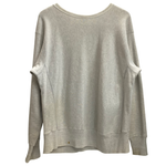 【曜日割引対象外】 チャンピオン Champion 70's 初期単色タグ USA製  リバースウィーブ 三段プリント スウェット グレー Lサイズ 201MT-4285 VB