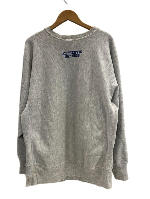 チャンピオン Champion 90s～ ヴィンテージ vintage 刺繍タグ リバースウィーブ REVERSE WEAVE 刺繍ロゴ  USA製 アメリカ製 XL スウェット ホワイト LLサイズ 101MT-4517