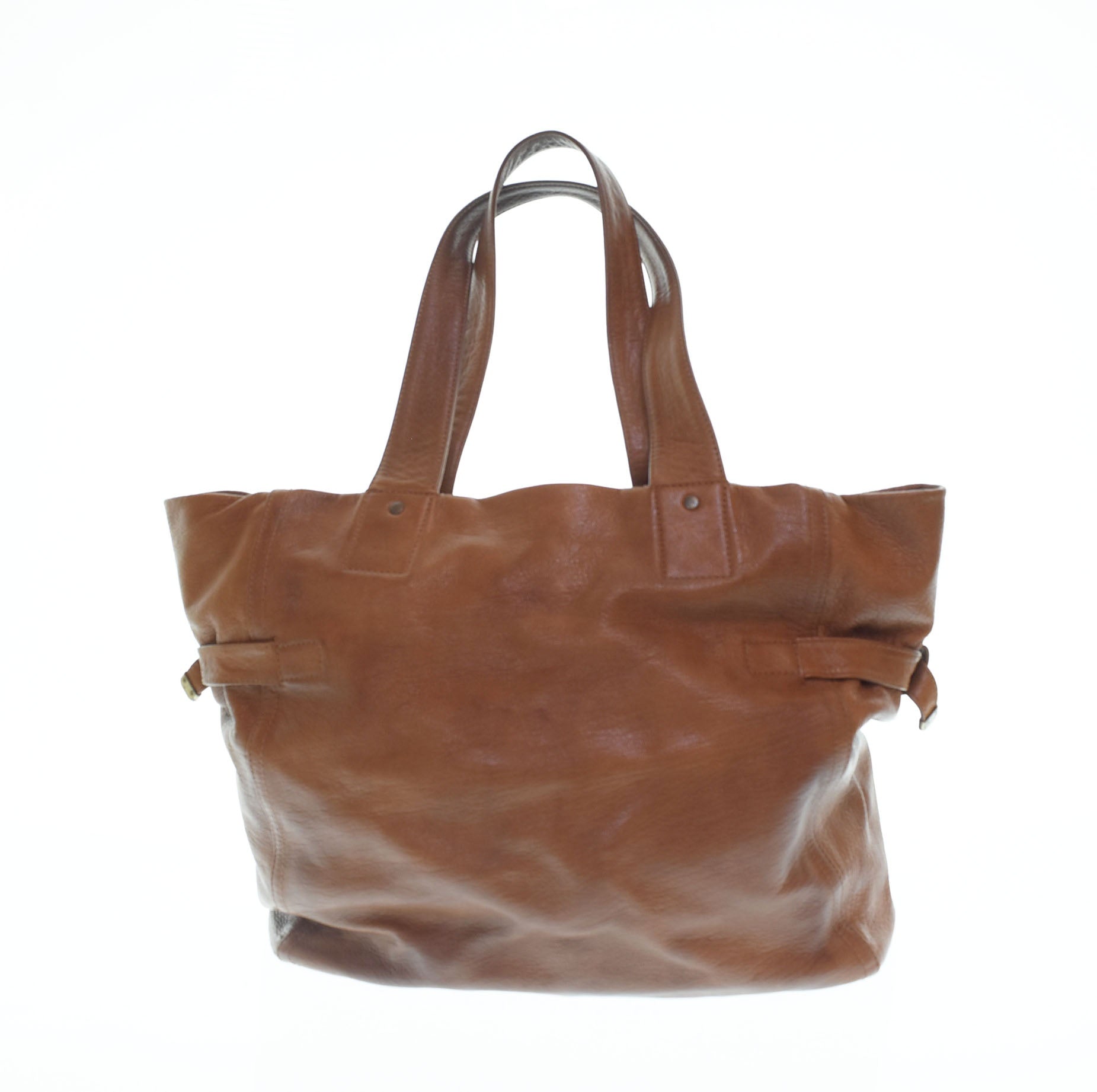 ゲンテン genten トートバッグ オールレザー ブラウン A4収納 317