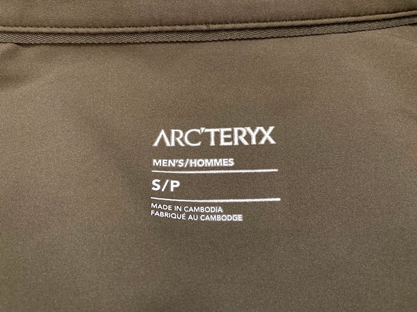 アークテリクス ARC’TERYX SKYLINE LS SHIRT MEN'S スカイライン シャツ 長袖シャツ 無地 カーキ Sサイズ 101MT-2542