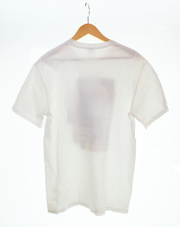 シュプリーム SUPREME  21AW Stack Tee グラフィック プリント 半袖 Tシャツ 白 Tシャツ ホワイト Mサイズ 103MT-2615