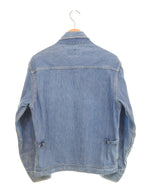 ヴィンテージ Vintage 70s OSHKOSH B'GOSH 4ポケット ジップアップ デニムジャケット 70's ユニオンチケット ジャケット ブルー 103MT-3024