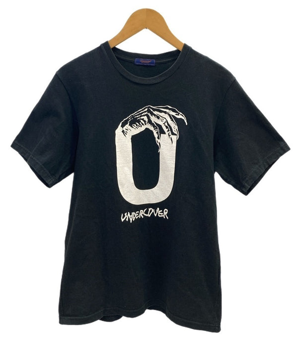 アンダーカバー UNDERCOVER UロゴプリントTシャツ 半袖カットソー 黒 サイズ3 Tシャツ ブラック 101MT-3213