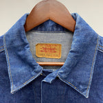 【曜日割引対象外】 リーバイス Levi's 70's USA製 70505 0217 4th デニム ジャケット ブルー 44サイズ 201MT-3675 VB