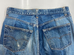 アンユーズド UNUSED 16AW REMAKE PATCHWORK DENIM リメイク パッチワーク デニム 再構築 ジップフライ ズボン パンツ 青 無地 UW0542 デニム ブルー サイズ 2 104MB-141