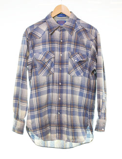 ペンドルトン PENDLETON チェック ウール シャツ 80's 80年代 vintage 長袖シャツ マルチカラー Mサイズ 103MT-2831