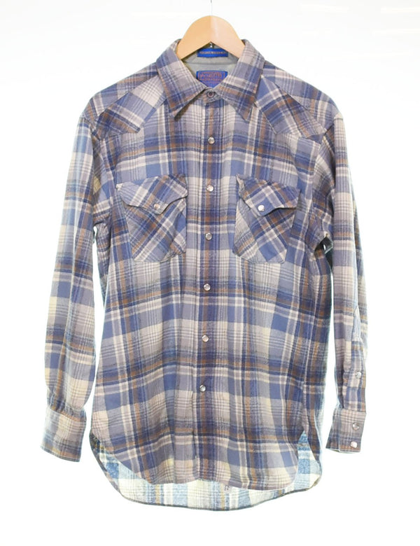 ペンドルトン PENDLETON チェック ウール シャツ 80's 80年代 vintage 長袖シャツ マルチカラー Mサイズ 103MT-2831