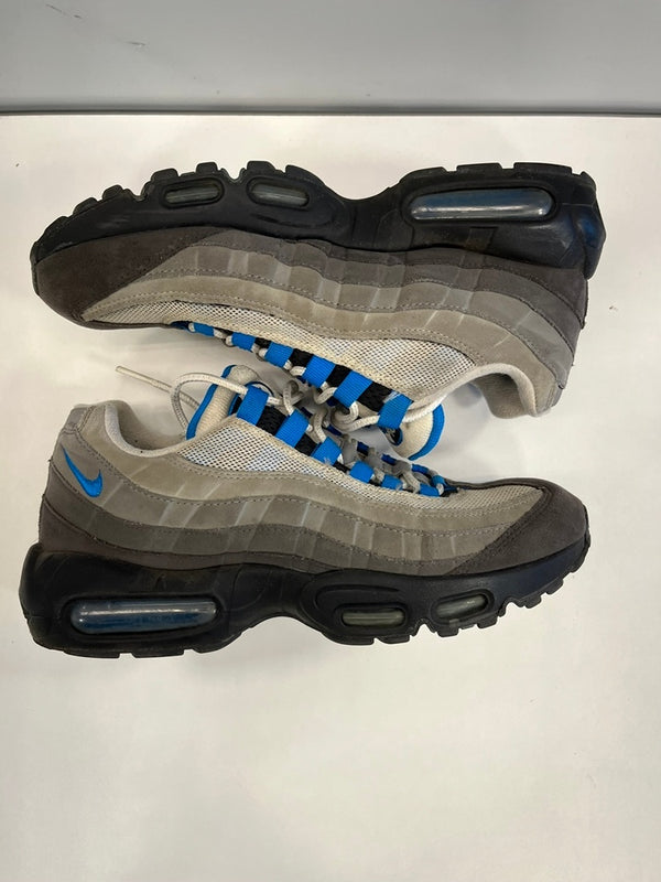 ナイキ NIKE AIR MAX 95 CRYSTAL BLUE エアマックス 95 クリスタル ブルー AT8696-100 メンズ靴 スニーカー グレー 26cm 101sh-2390