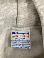 チャンピオン Champion 90s～ ヴィンテージ vintage 刺繍タグ リバースウィーブ REVERSE WEAVE US古着 USA製 リブライン スクリプトロゴ パーカ グレー Mサイズ 101MT-3458