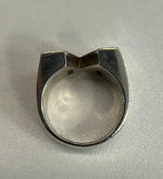 ザ レタリング THE LETTERING Alphabet Men's Ring M - Silver アルファベット 925刻印 約16号 メンズジュエリー・アクセサリー 指輪・リング シルバー 101goods-171