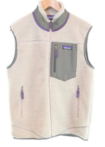 パタゴニア PATAGONIA 18AW 23048 CLASSIC RETRO-X VEST クラシック レトロX フリース ベスト  23048 ベスト ベージュ Mサイズ 103MT-3319