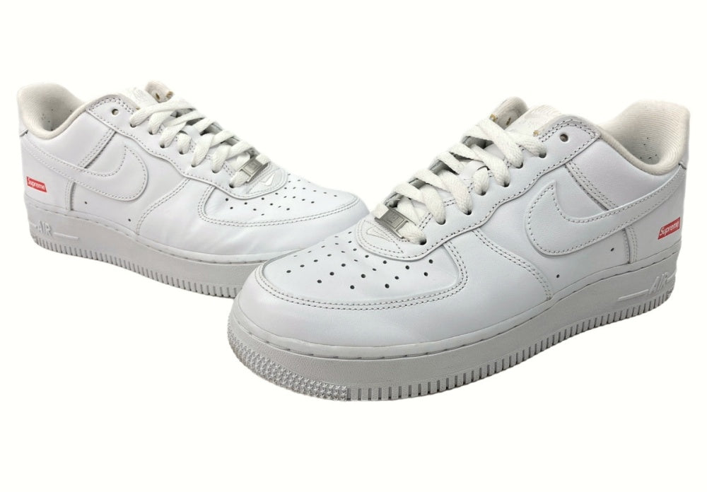 ナイキ NIKE 23年製 × SUPREME シュプリーム AIR FORCE 1 LOW エア フォース ロー AF1 白 CU9225-100  メンズ靴 スニーカー ホワイト 26.5cm 104-shoes525 | 古着通販のドンドンサガール