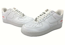 ナイキ NIKE 23年製 × SUPREME シュプリーム AIR FORCE 1 LOW エア フォース ロー AF1 白 CU9225-100 メンズ靴 スニーカー ホワイト 26.5cm 104-shoes525