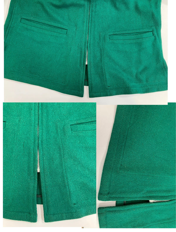 ヴィンテージ vintage 60's 60年代 BUTWIN バトウィン メルトン スポーツジャケット ウールブルゾン TALON ZIPPER アメリカ製 MADE IN USA 40 ジャケット グリーン 101MT-4766