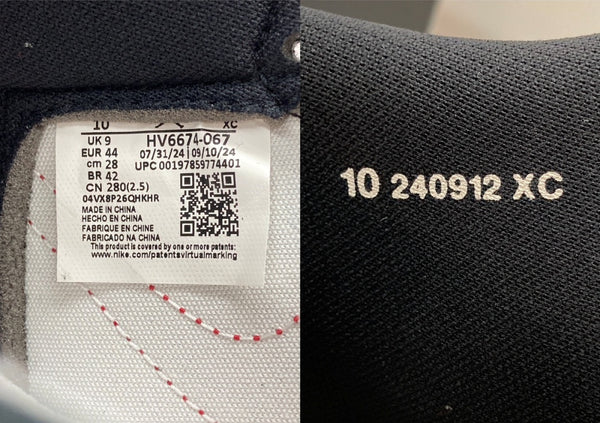 ナイキ NIKE 24年製 AIR JORDAN 1 HIGH 85 BRED エア ジョーダン ハイ ブレッド AJ1 シューズ 赤 黒 HV6674-067 メンズ靴 スニーカー レッド 28cm 104S-985