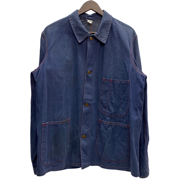 【曜日割引対象外】 ヴィンテージ vintage 60's～ デニム カバーオール ストア系ブランド ジャケット ブルー 201MT-3452 VB