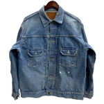 【曜日割引対象外】 シュガーケーン SUGAR CANE DENIM JACKET 1953 MODEL SC11953 ジャケット ブルー 38サイズ 201MT-4776 VB