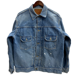 【曜日割引対象外】 シュガーケーン SUGAR CANE DENIM JACKET 1953 MODEL SC11953 ジャケット ブルー 38サイズ 201MT-4776 VB