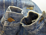 リー Lee 70's STORM RIDER ストームライダー Denim Jacket デニム ジャケット ブランケット MADE IN USA 101-LJ  ジャケット ブルー 103MT-3400