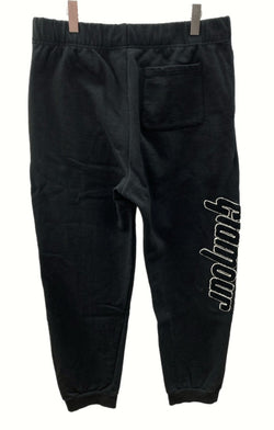 ウィンダンシー WIND AND SEA × ヒステリックグラマー  HYSTERIC GLAMOUR VARSITY SWEAT PANTS スウェットパンツ WDS-C-HYS-23-AP-Q1-18 ボトムスその他 ロゴ ブラック XL 104MB-33