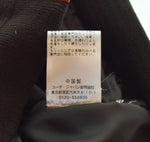 コーチ COACH レザー フライト ジャケット LEATHER FLIGHT JACKET 襟ボア やぎ革  S ジャケット ブラウン 103MT-3449