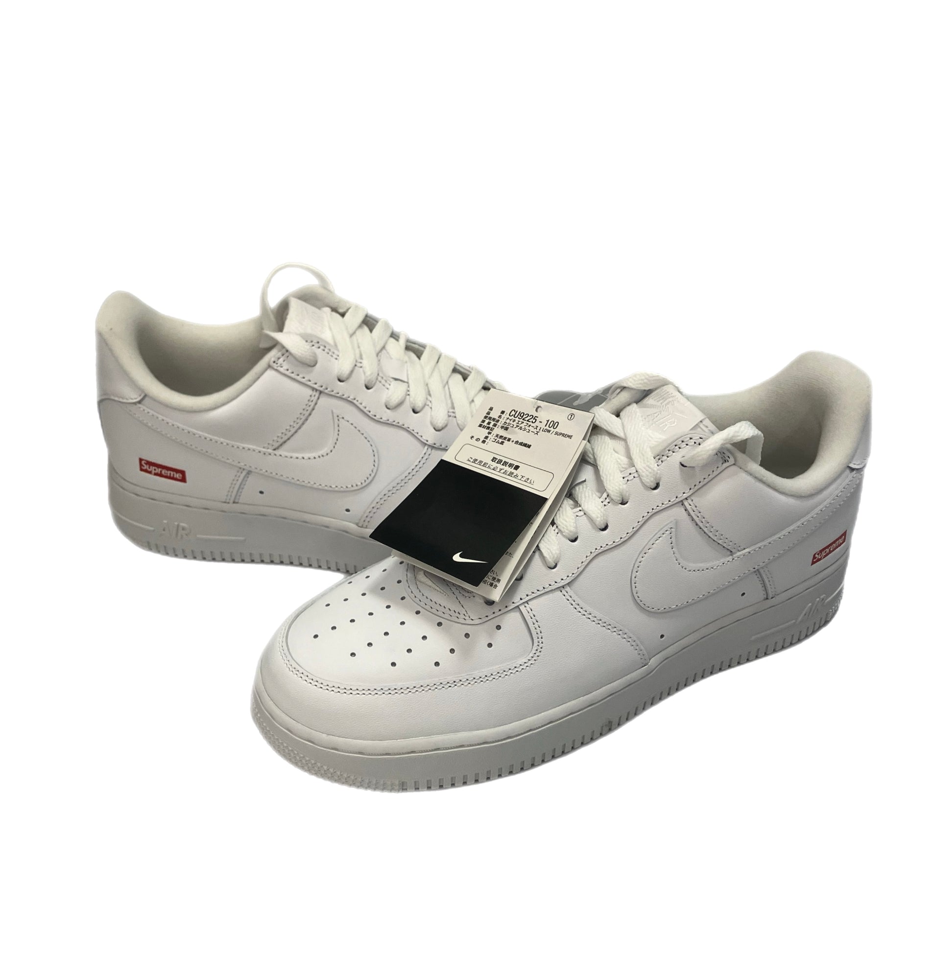 ナイキ NIKE × Supreme Air Force 1 Low White シュプリーム エアフォース1 ロー ホワイト CU9225-100  メンズ靴 スニーカー ホワイト 27.5cm 101-shoes1695 | 古着通販のドンドンサガール