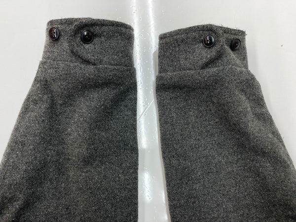 ダブルアールエル RRL 90s 90年代 三ツ星タグ ウール ジップアップ ブルゾン アウター 灰色  ジャケット 無地 グレー 2XLサイズ 104MT-1994