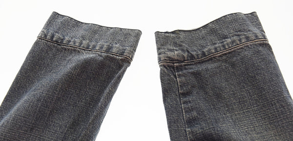 アーペーセー A.P.C. APC 90s' Denim single riders jacket シングルライダースジャケット 青 2 ジャケット ブルー 103MT-2665