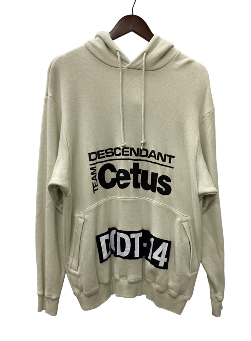 ディセンダント DESCENDANT 22SS プルオーバー パーカー プリントロゴ  