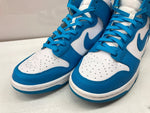 ナイキ NIKE 22年製 DUNK HIGH RETRO ダンク ハイ レトロ ノースカロライナ大学 シューズ 白 青 DD1399-400 メンズ靴 スニーカー ブルー 27.5cm 104S-842