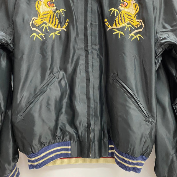 【曜日割引対象外】 東洋エンタープライズ TAILOR TOYO Mid 1950s Style Acetate Souvenir Jacket スーベニアジャケット tt15542 ジャケット ブラック Mサイズ 201MT-4711 VB