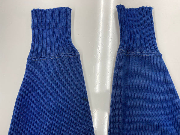 ヴィンテージ vintage 40s 40年代 IMPERIAL インペリアル レタードカーディガン ニット パチポケ ワッペン 青 サイズ 36 カーディガン ワンポイント ブルー 104MT-1856