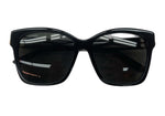 バレンシアガ BALENCIAGA SUNGLASSES サングラス ウェリントン型 アジアンフィット アイウェア 眼鏡 黒 BB0102SA 眼鏡・サングラス サングラス ロゴ ブラック 104G-35